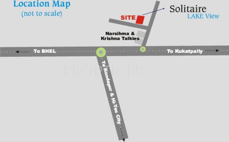 Images for Location Plan of Technopolis Solitaire Lake View