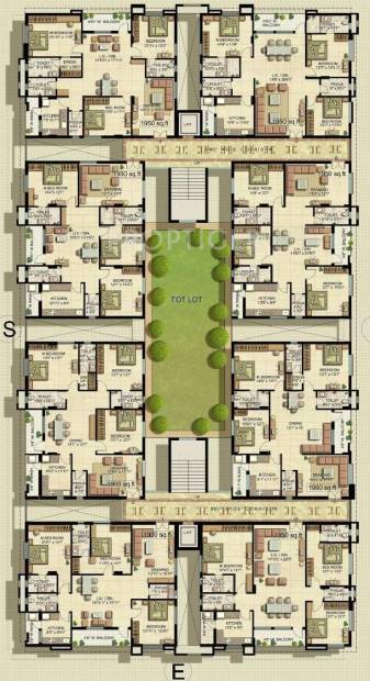 Images for Cluster Plan of Technopolis Solitaire Residency