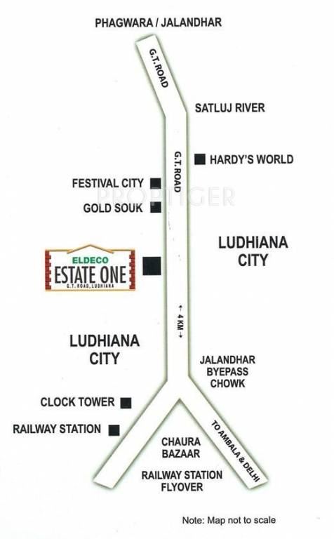 Images for Location Plan of Eldeco Mansionz Villa