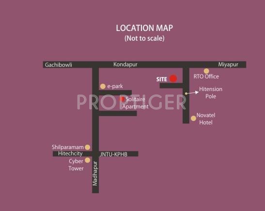 Images for Location Plan of Technopolis Solitaire Nest