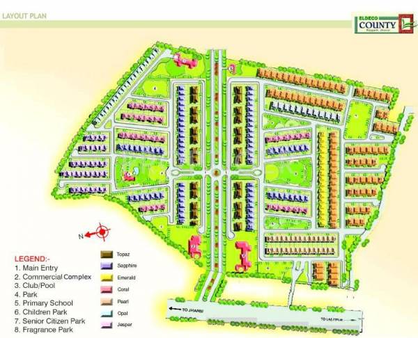 Images for Layout Plan of Eldeco County county Images for Layout Plan of Eldeco County