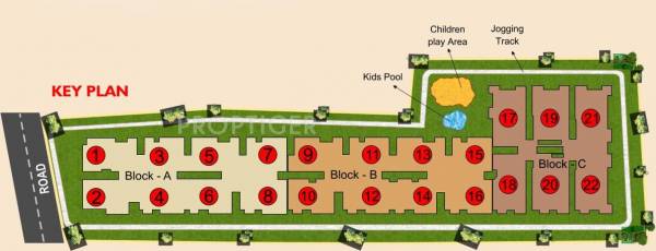 SLS Developers Silver Oak Layout Plan