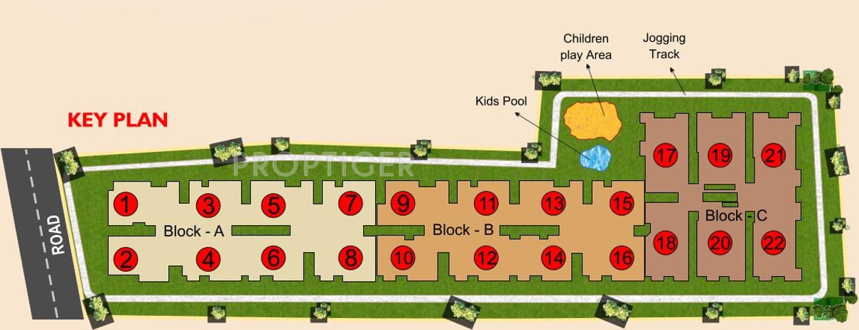 SLS Developers Silver Oak Layout Plan