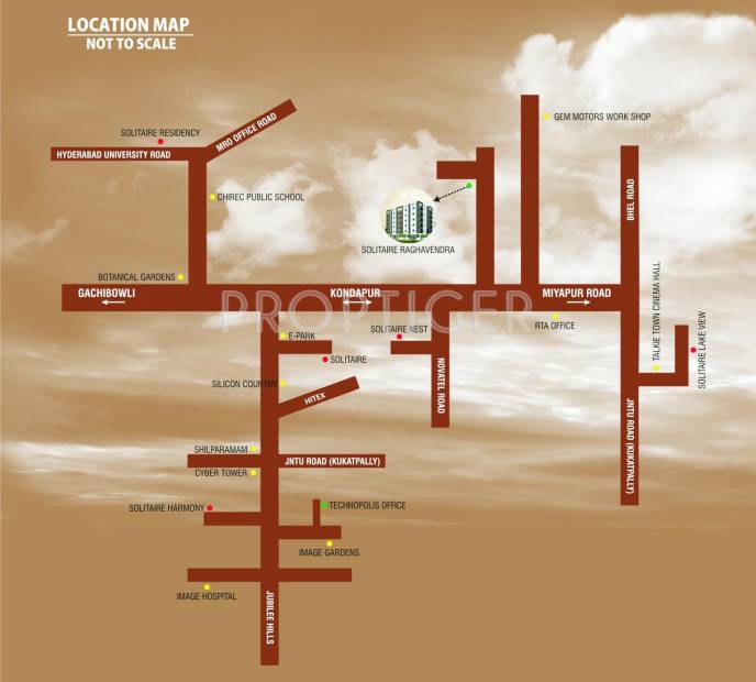 Images for Location Plan of Technopolis Solitaire Raghavendra