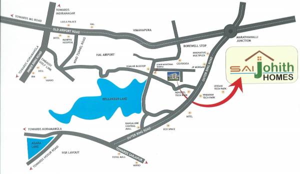 Images for Location Plan of Keerthana Sai Johith Homes