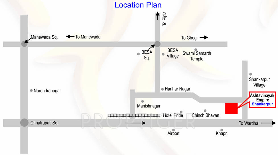 Images for Location Plan of Ashtavinayak Empire Shankarpur