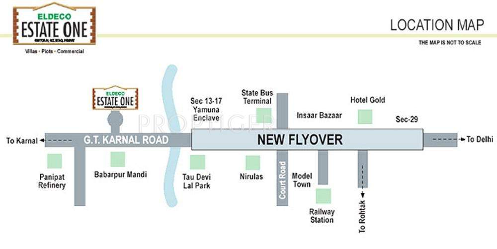  estate one Images for Location Plan of Eldeco Estate One