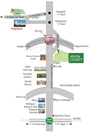 Images for Location Plan of Royal India Vision County