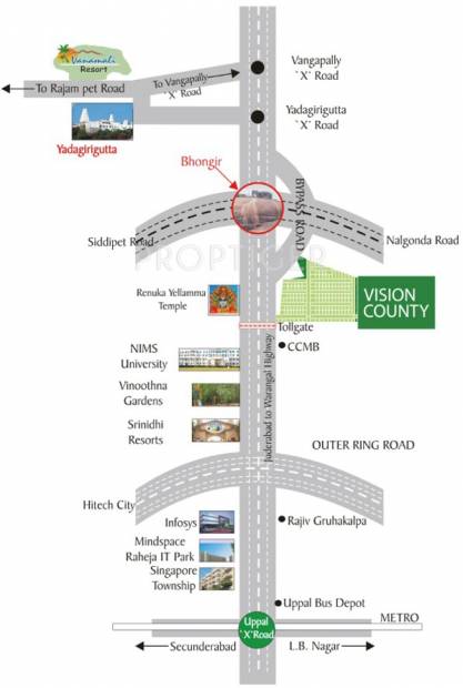 Images for Location Plan of Royal India Vision County