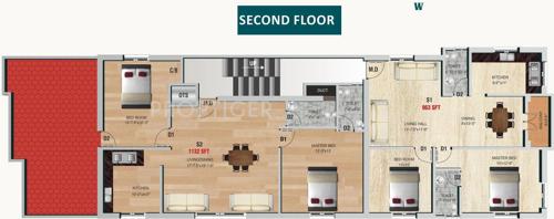 Images for Cluster Plan of Vesta Builders Prarthana