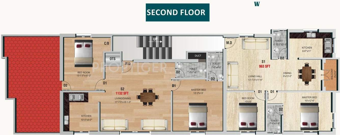 Images for Cluster Plan of Vesta Builders Prarthana