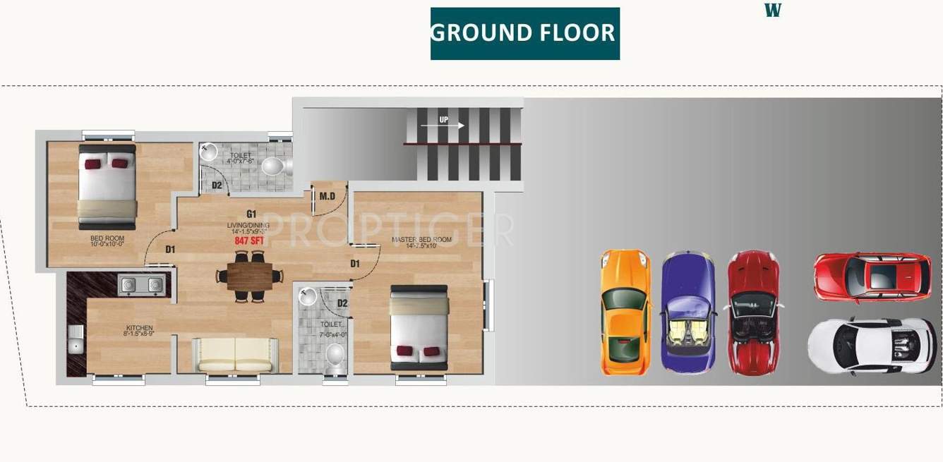 Images for Cluster Plan of Vesta Builders Prarthana