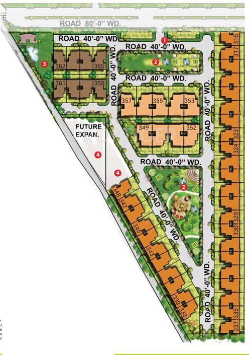 Images for Layout Plan of Eldeco Freedom Floors