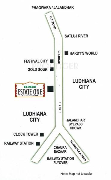 Images for Location Plan of Eldeco Freedom Floors