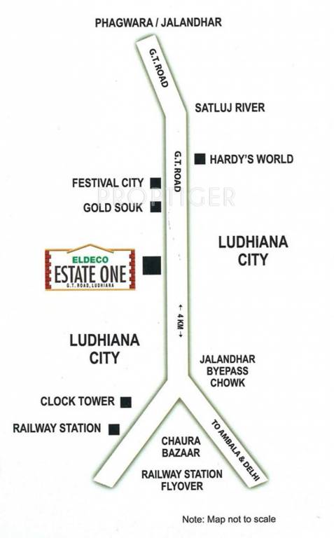 Images for Location Plan of Eldeco Freedom Floors