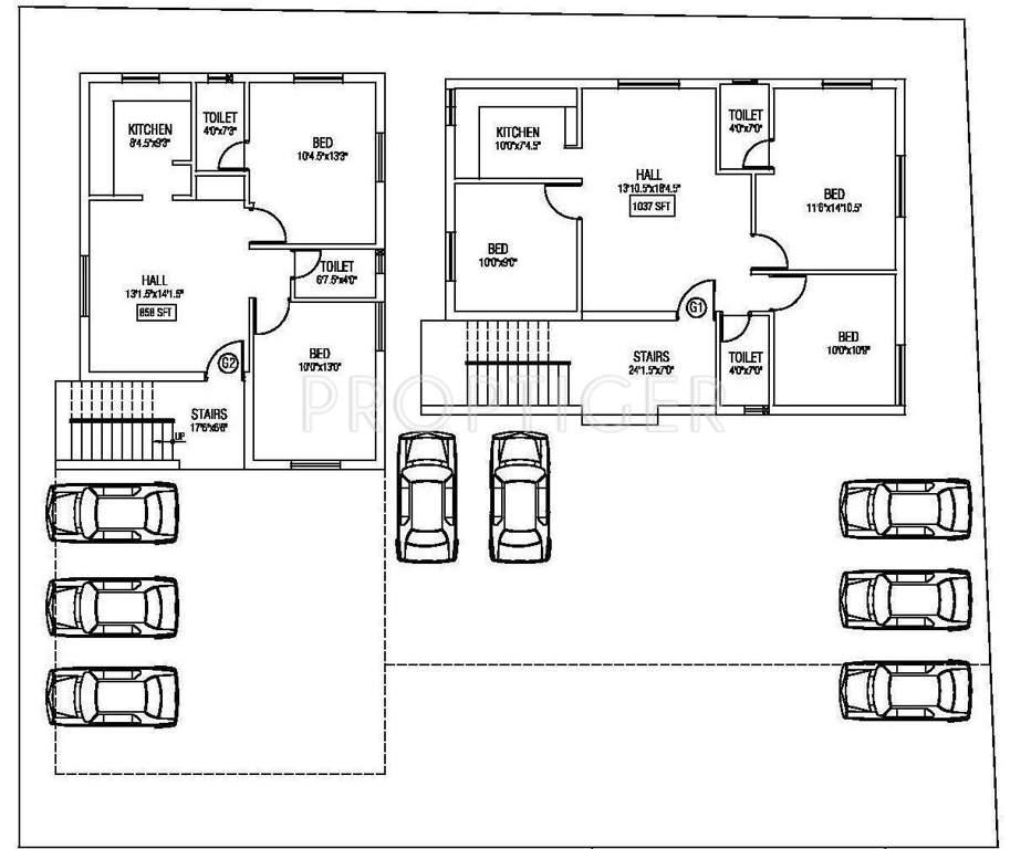 Images for Cluster Plan of Vesta Builders Eesha