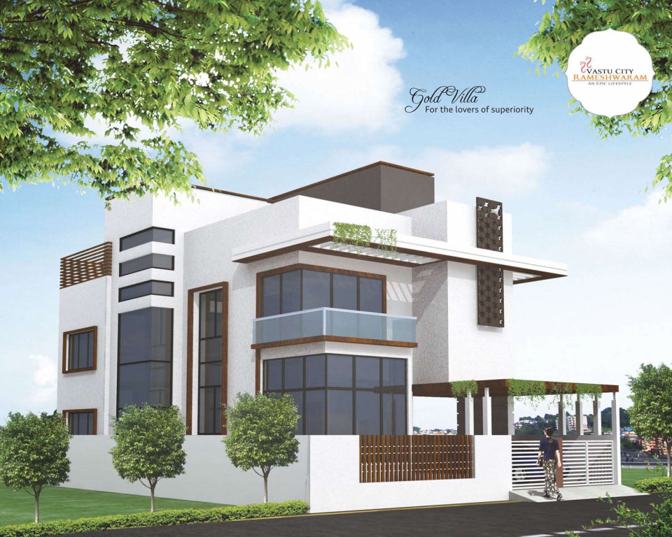 Elevation rameshwaram city villa Elevation