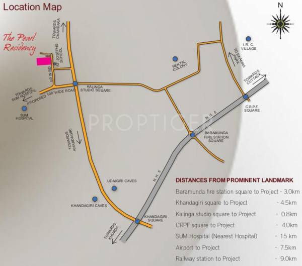 Images for Location Plan of Kapis Pearl Residency