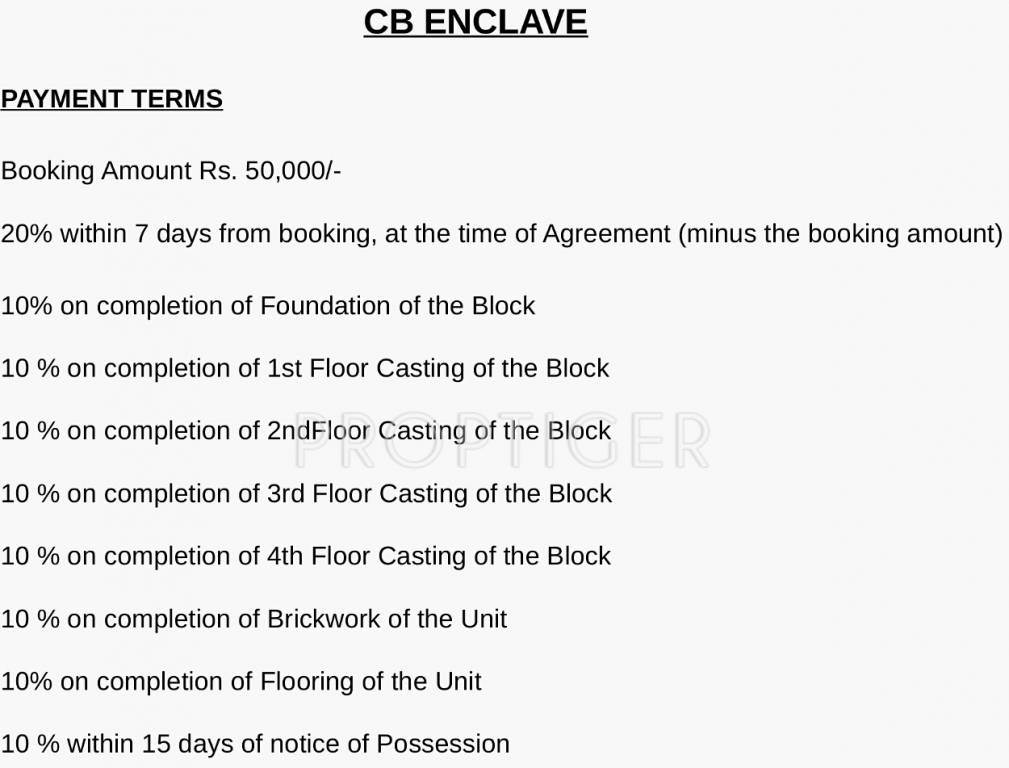 Images for Payment Plan of Modern CB Enclave Payment Plan