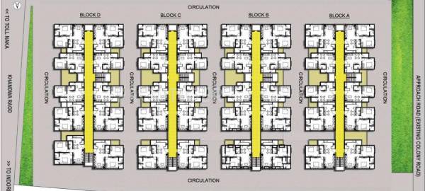 Images for Layout Plan of Vastu Siddhivinayak Apartment