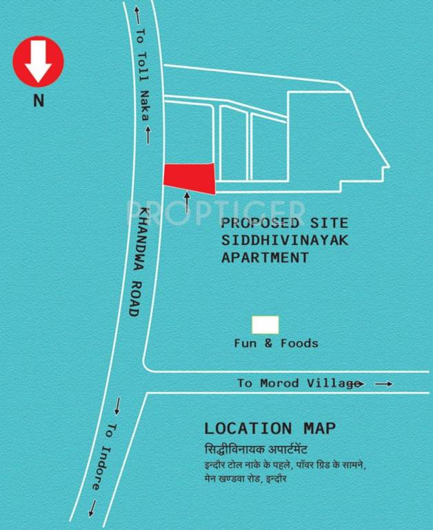 Images for Location Plan of Vastu Siddhivinayak Apartment