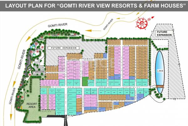 Images for Layout Plan of Nilansh Gomti River View