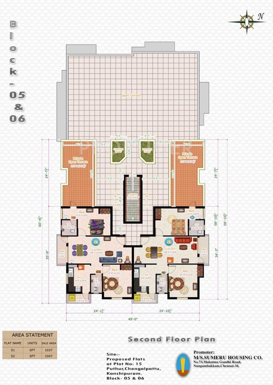 Images for Cluster Plan of Sumeru Puthur City