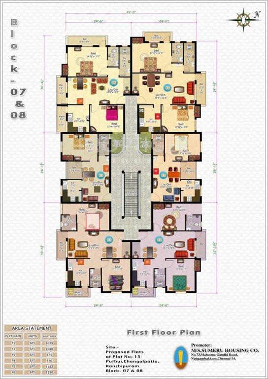 Images for Cluster Plan of Sumeru Puthur City