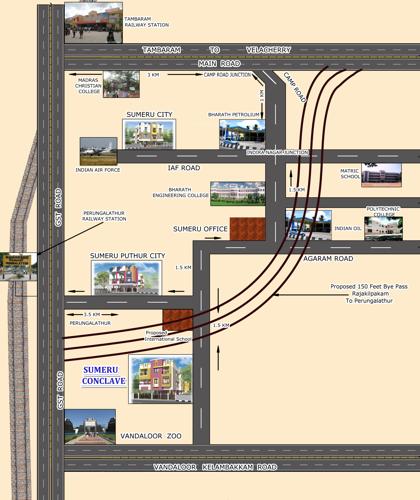 Images for Location Plan of Sumeru Puthur City puthur-city Images for Location Plan of Sumeru Puthur City