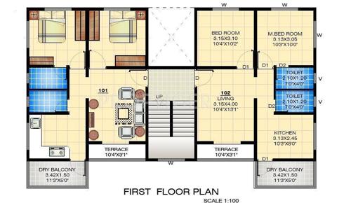 Images for Cluster Plan of Moraya Associates Vineet Plaza