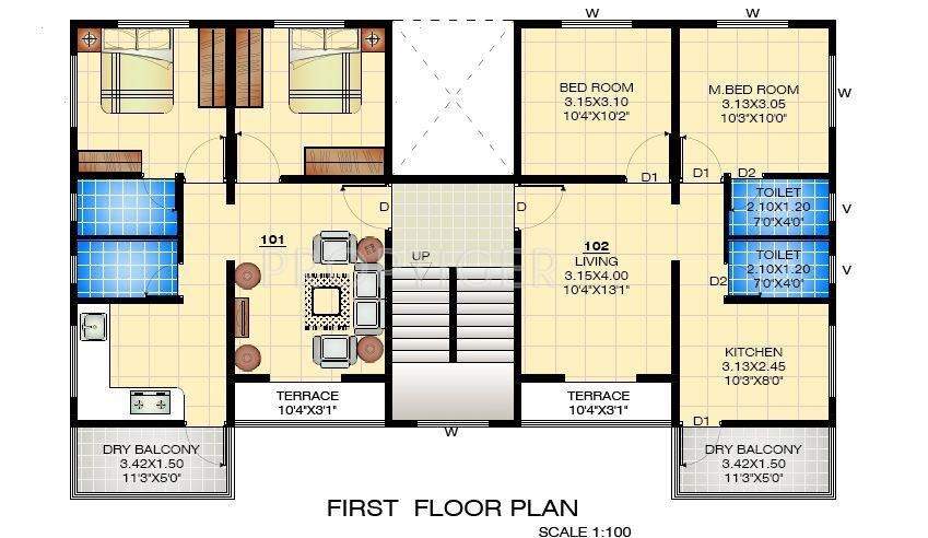 Images for Cluster Plan of Moraya Associates Vineet Plaza