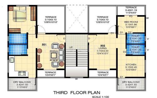 Images for Cluster Plan of Moraya Associates Vineet Plaza