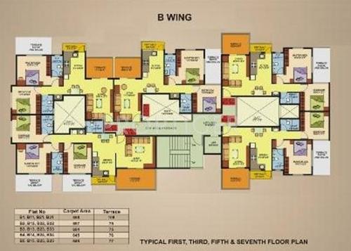 Images for Cluster Plan of Lanke Birje Associates Twin Palms