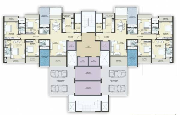  d-dreams Tower 1 Cluster Plan