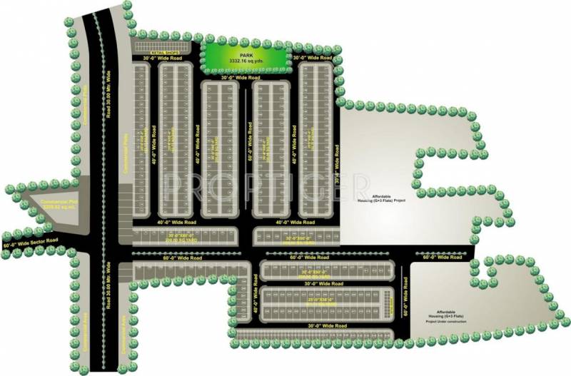 Images for Layout Plan of Ashadeep Group Greens