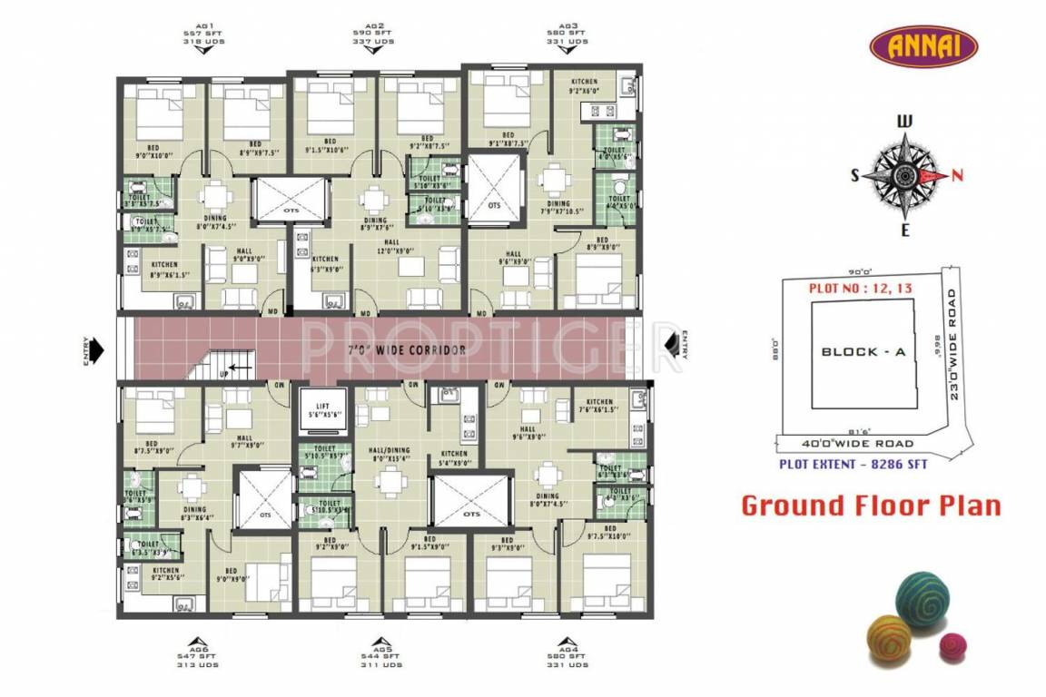 aathika Block A Cluster Plan