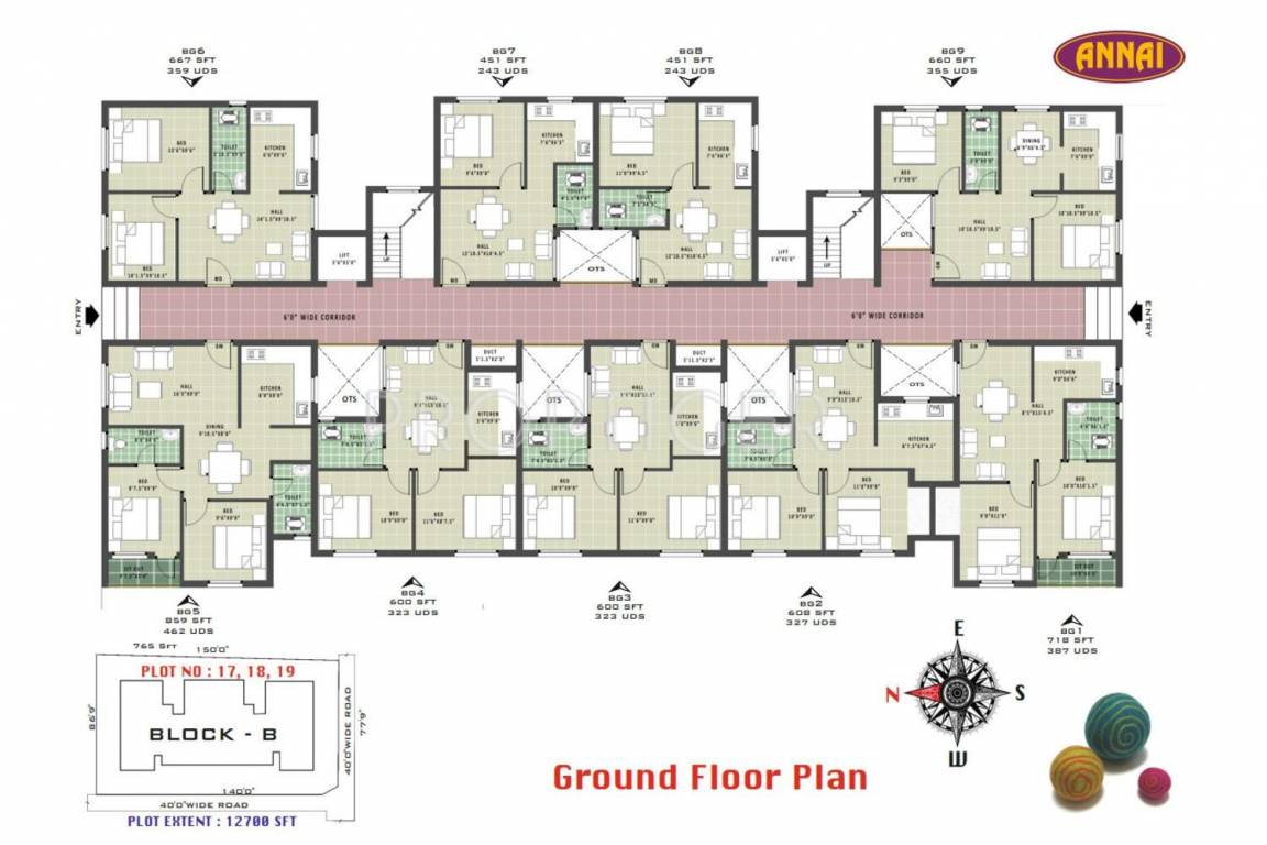 aathika Block B Cluster Plan