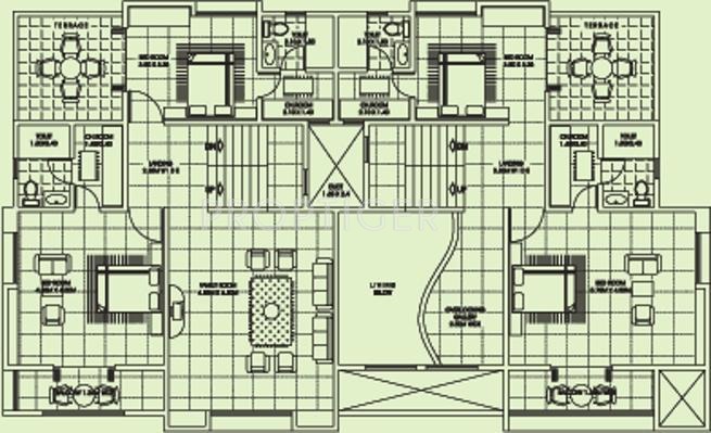 Images for Cluster Plan of Lanke Birje Associates Basil II