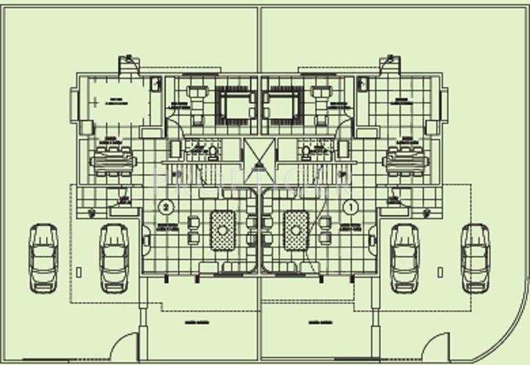 Images for Cluster Plan of Lanke Birje Associates Basil II