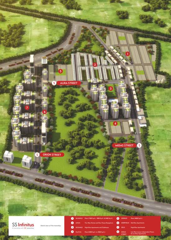  infinitus apartments Images for Layout Plan of SS Infinitus Apartments