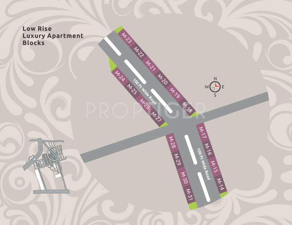  infinitus apartments Images for Layout Plan of SS Infinitus Apartments
