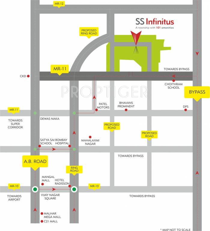 Images for Location Plan of SS Infinitus Plots