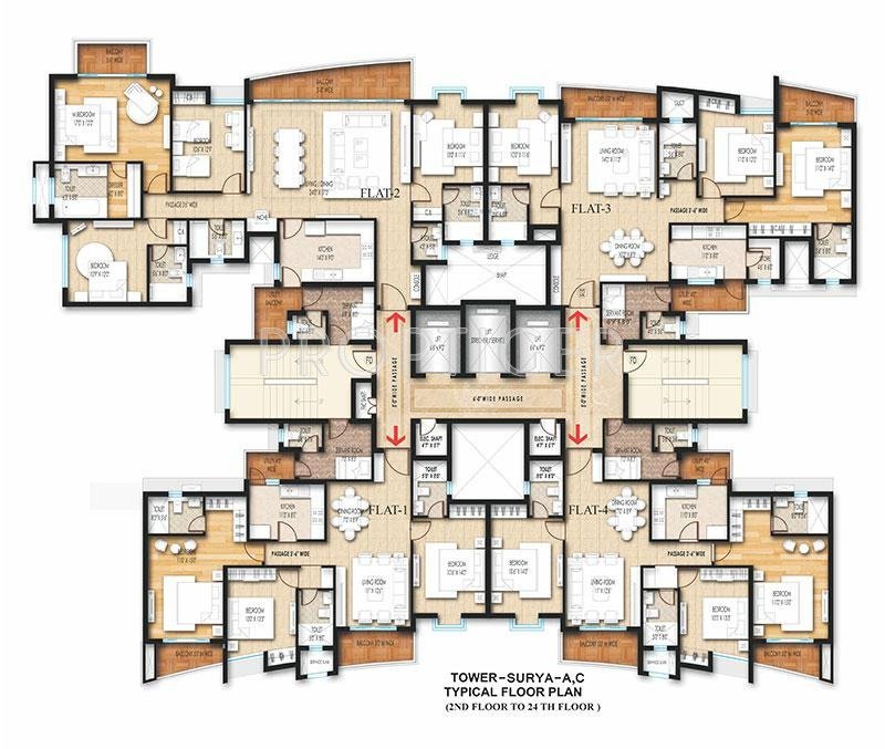 Images for Cluster Plan of Paarth Arka