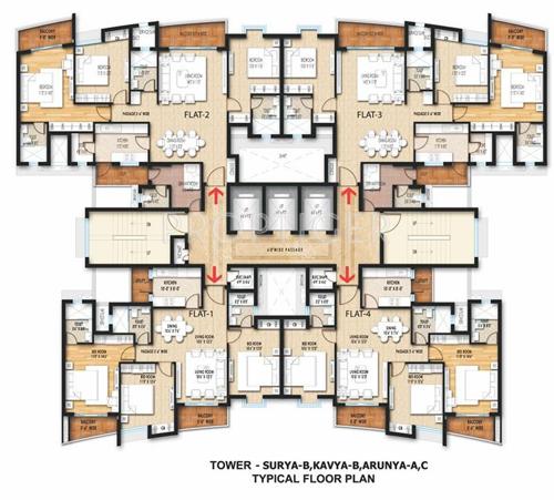 Images for Cluster Plan of Paarth Arka