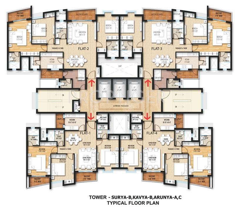 Images for Cluster Plan of Paarth Arka