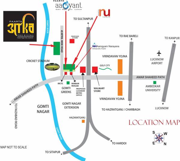  arka Images for Location Plan of Paarth Arka