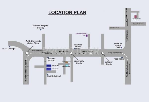 Location Plan Trust Constructions Times Enclave Location Plan