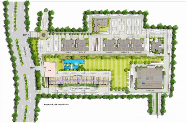  nu Images for Layout Plan of Paarth NU