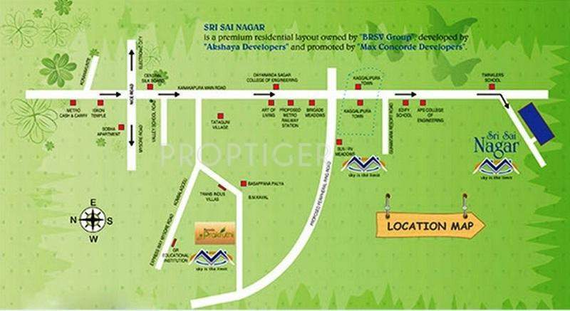 sri sai nagar Images for Location Plan of Max Concorde Sri Sai Nagar