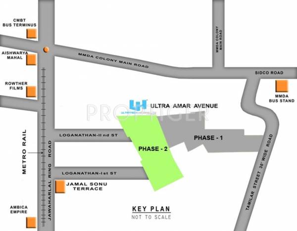 Images for Location Plan of Amaar Foundation Ultra Amaar Avenue Phase 2